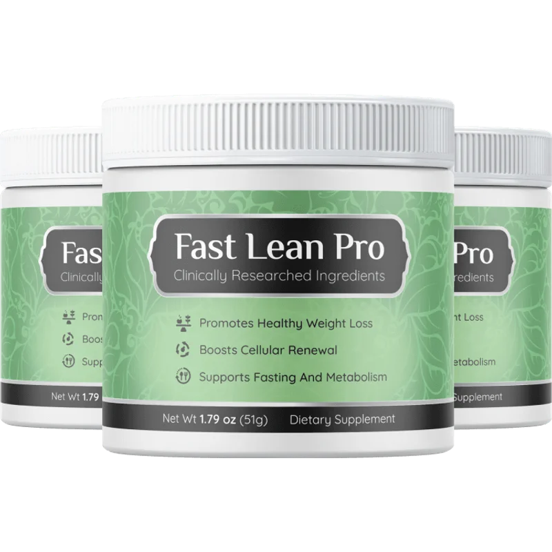 Fast Lean Pro Natural Weight Management Formula — 3 Bottle / 90 Day Pack