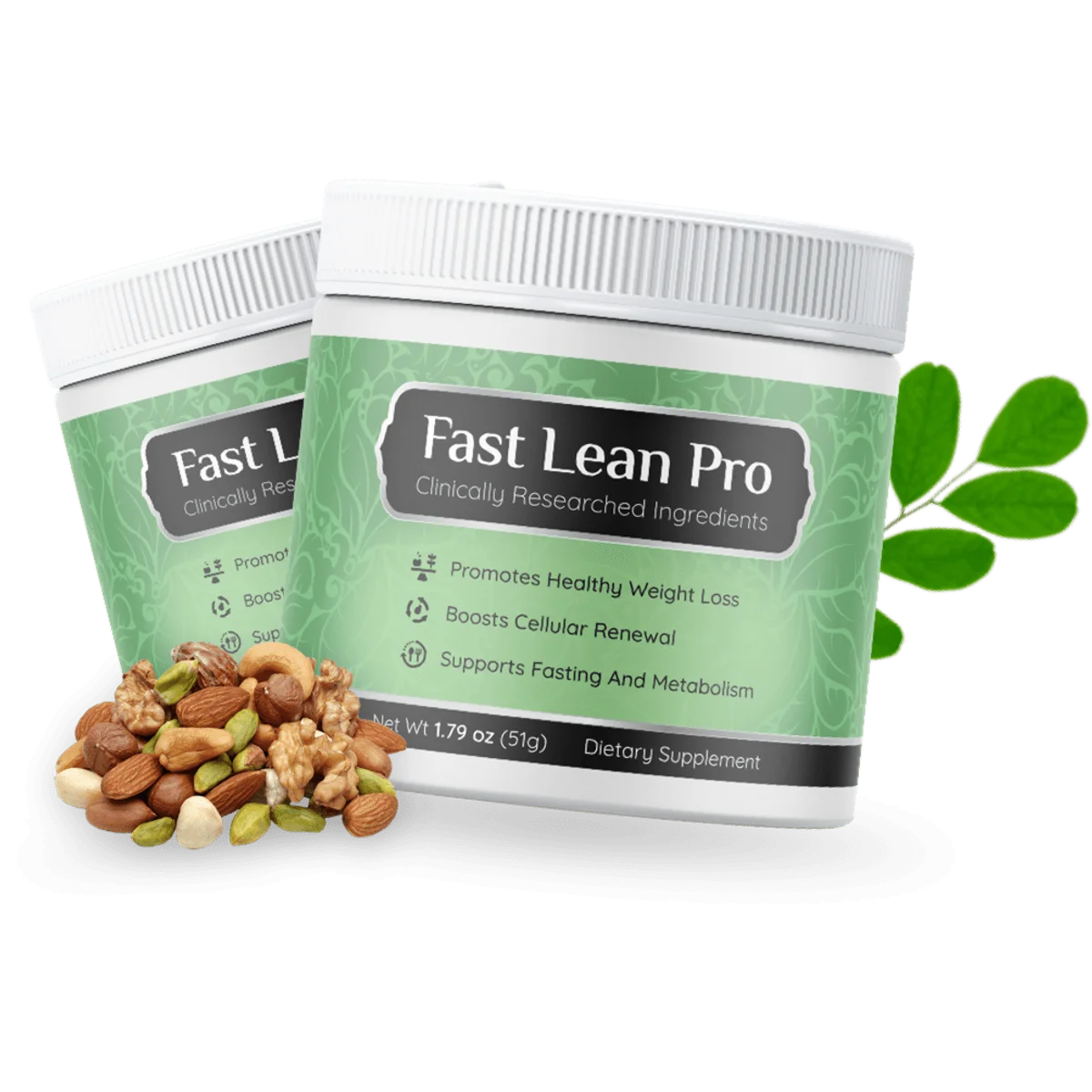 Fast Lean Pro Natural Weight Management Formula — Front Label